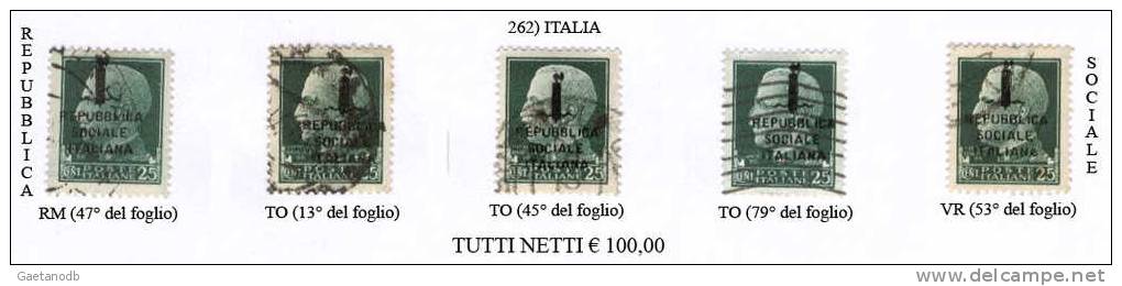 Italia-A.00262 - Marcophilie