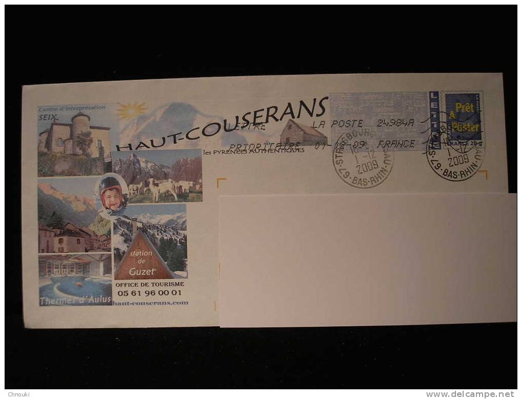 PAP HAUT COUSERANS - Chateau Seix - Vaches - Piscine - Station Du Guzet - Prêts-à-poster:Stamped On Demand & Semi-official Overprinting (1995-...)