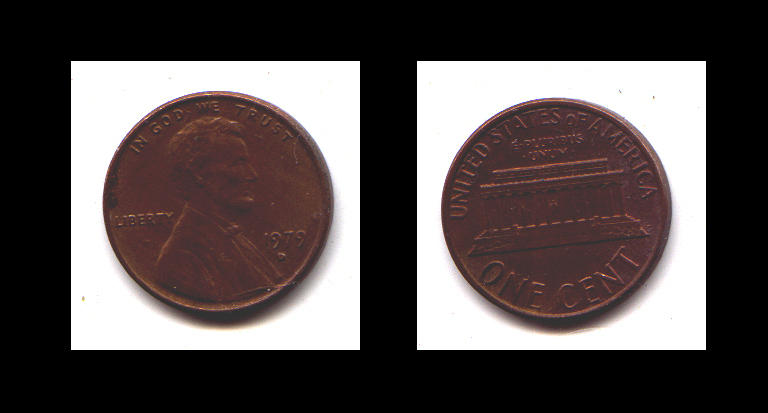 ONE CENT 1979 D - 1959-…: Lincoln, Memorial Reverse