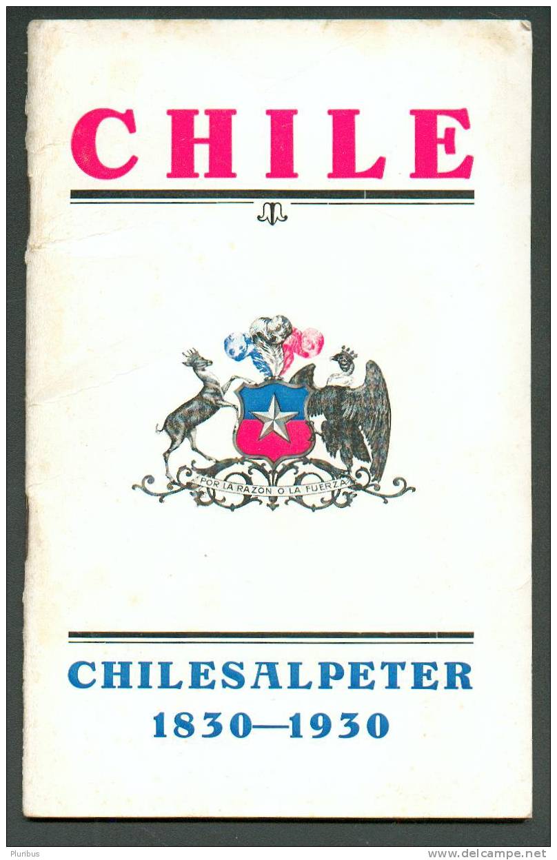 1930 CHILE SWEDEN, CHILESALPETER MINING Co,1830-1930 - Langues Scandinaves