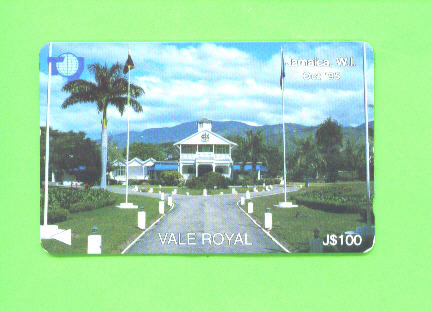 JAMAICA - Magnetic Phonecard/Vale Royal - Jamaïque
