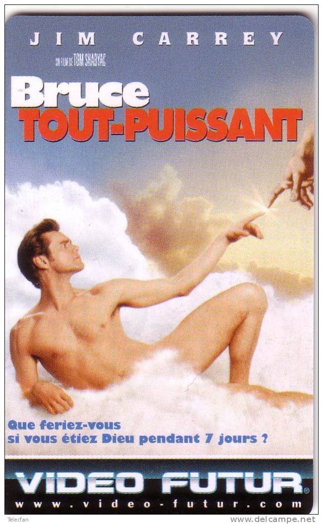 BRUCE TOUT-PUISSANT  VF 244 JIM CARREY SUPERBE - Verzameluitgaven