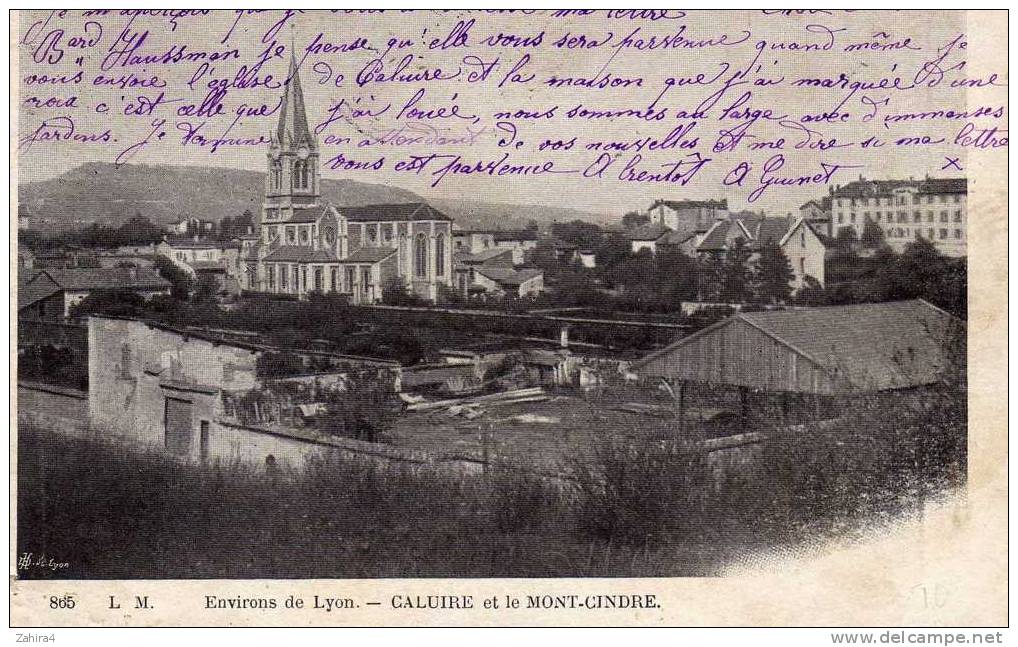 865  -  Environs De Lyon  -  Caluire Et Le Mont-Cindre - Caluire Et Cuire