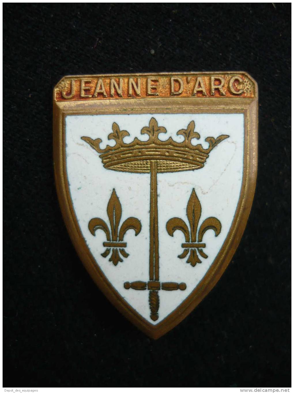 INSIGNE MARINE  :  JEANNE  D  ARC   #1 - Marine