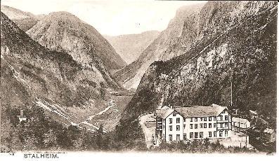 N119/ Stalheim-Hotel (Bergen) Ca. 1900 - Norwegen