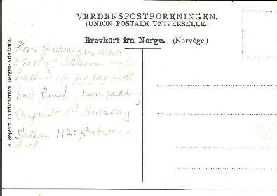 N119/ Stalheim-Hotel (Bergen) Ca. 1900 - Norwegen