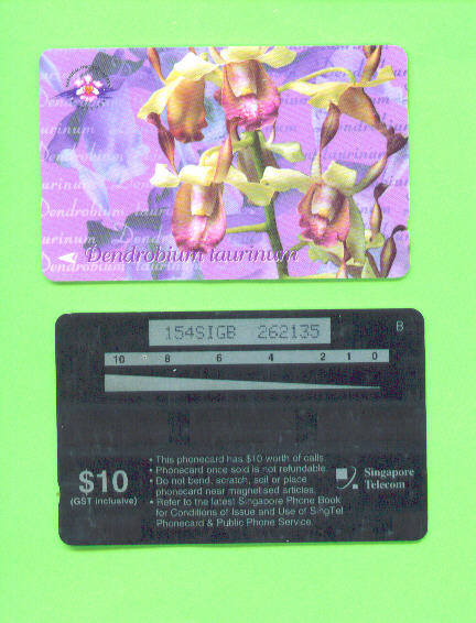 SINGAPORE - Magnetic Phonecard As Scan - Singapur