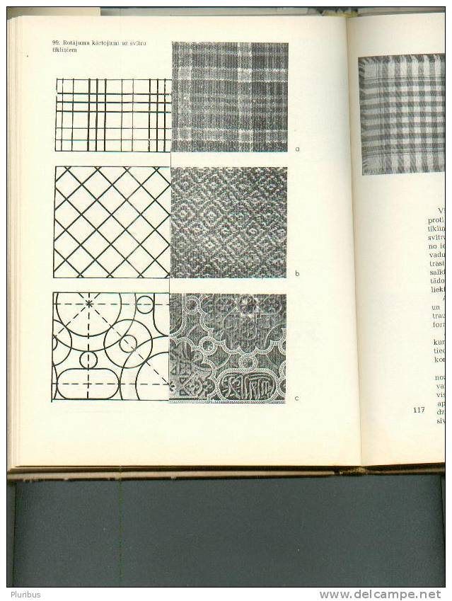 1970 LATVIA, MANUAL ETHNIC ORNAMENTS IN HANDICRAFT - Culture