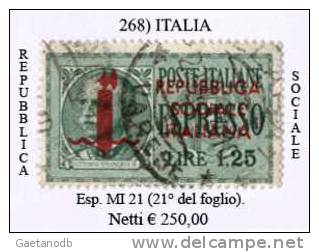 Italia-A.00268 - Afgestempeld
