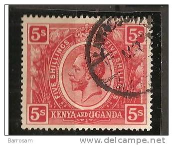 Kenya&Uganda1922: Michel34used - Kenya & Uganda