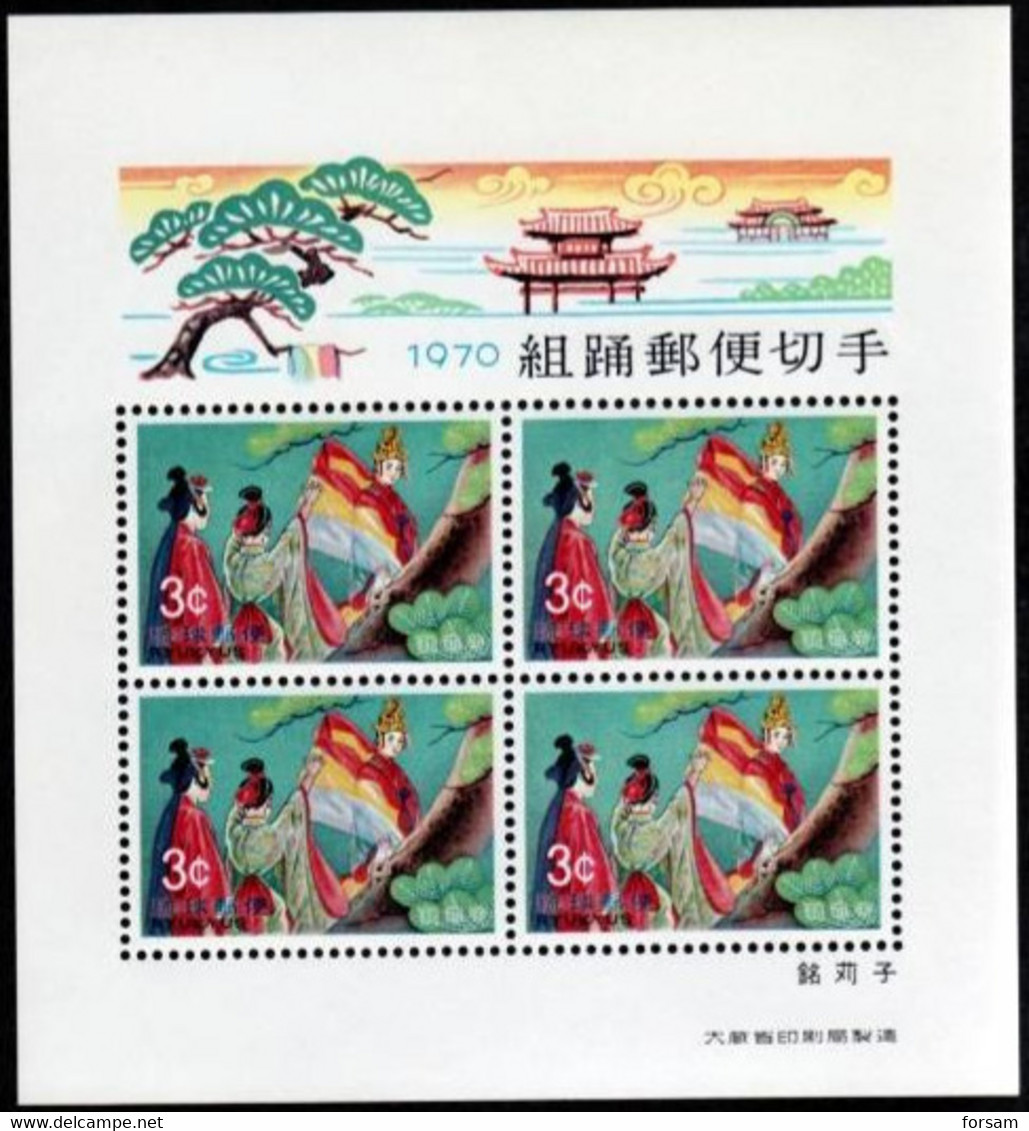 RYUKYU ISLANDS..1970..Michel # Block 3...MNH. - Ryukyu Islands