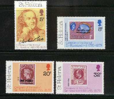 ST. HELENA 1979 Stamps Sir Rowland Hill MNH 317-320 - Rowland Hill