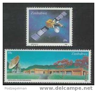 ZIMBABWE 1985 MNH Stamp(s) Satelite Station 307-308 #5088 - Zimbabwe (1980-...)