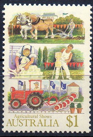 Australia 1987 Agricultural Shows $1 Competitions MNH - Neufs