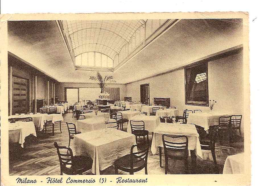 ITALIE HOTEL COMMERCIO MILANO PIAZZA FONTANA  (INTERIEUR) REF 18065 - Restaurants