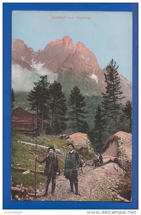 Österreich; Spitzkofl Von Gogsteig; Bergsteiger; 1907 - Sonstige & Ohne Zuordnung