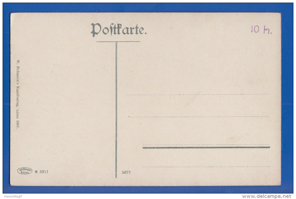 Österreich; Spitzkofl Von Gogsteig; Bergsteiger; 1907 - Sonstige & Ohne Zuordnung