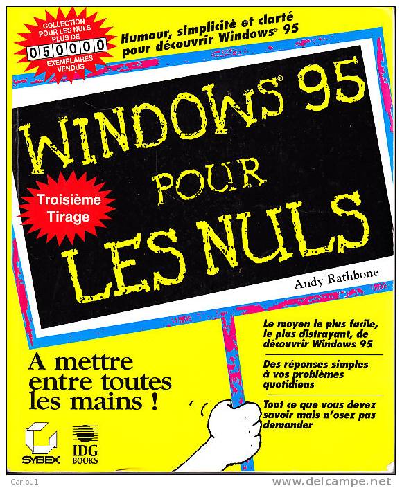 C1 Rathbone WINDOWS 95 Pour Les Nuls EPUISE - Informatique