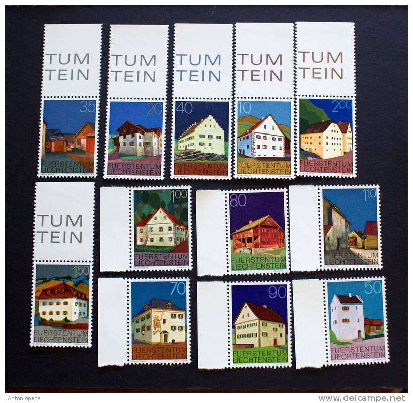 LIECHTNSTEIN 1978 SPLENDID SET MNH - Unused Stamps