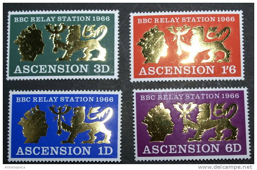 ASCENTION 1967 SPLENDID SET MNH - Ascension