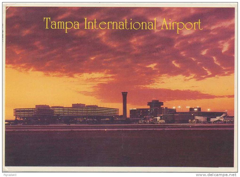 Cp , FLORIDE , TAMPA , International Airport , Voyagé 1983 - Tampa