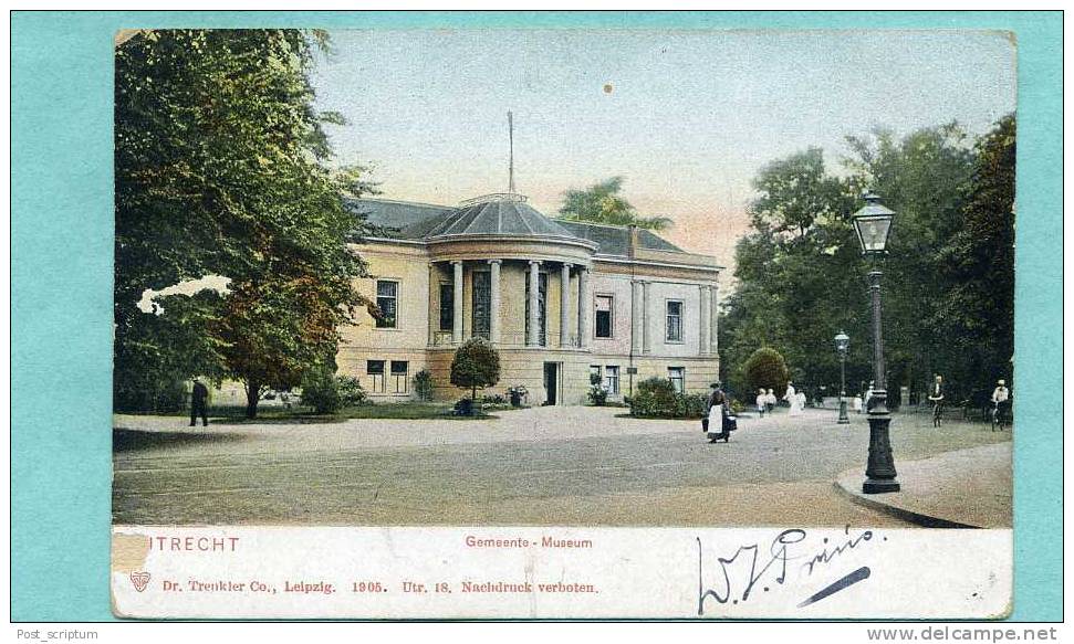 Pays- Bas - Utrecht - Gemeente  Museum - Utrecht