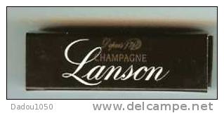 Allumettes Champagne Lanson - Boites D'allumettes