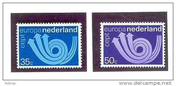 NEDERLAND   EUROPA  ZEGELS   1973  ** - 1973