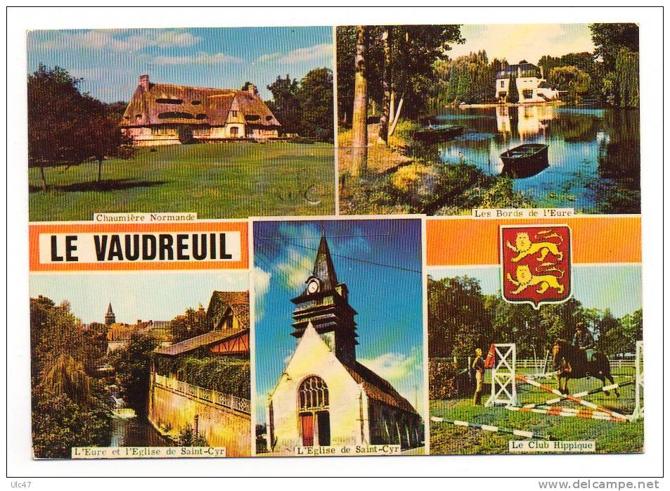 - LE VAUDREUIL (Eure) - Multi-vues - Scan Verso - - Le Vaudreuil