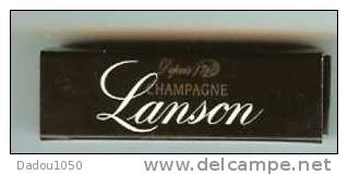3 Boites Allumettes Champagne Lanson - Boites D'allumettes