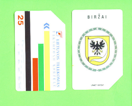 LITHUANIA - Urmet Phonecard As Scan - Lituania