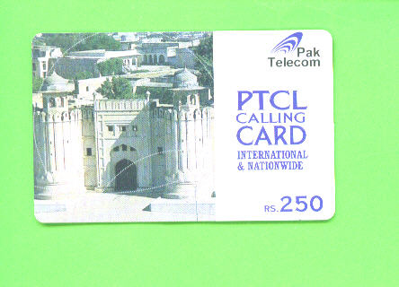 PAKISTAN - Remote Phonecard As Scan - Pakistan
