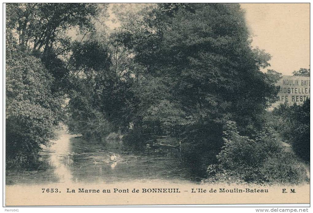 BONNEUIL SUR MARNE - L'Ile De Moulin-Bateau - Bonneuil Sur Marne