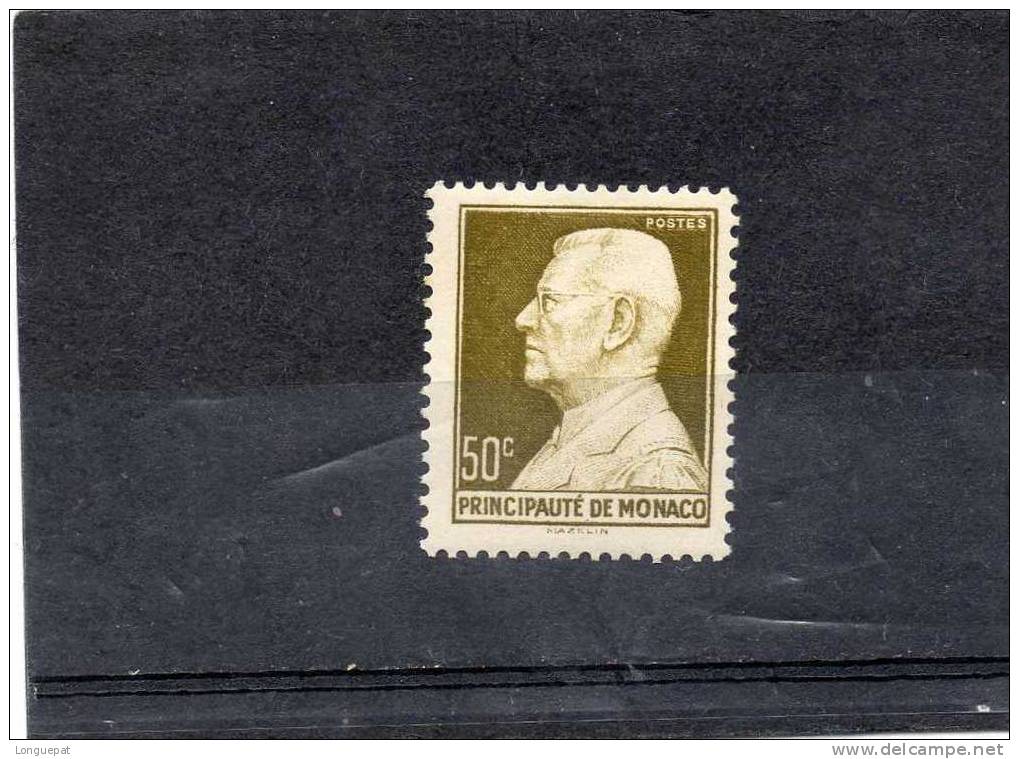 MONACO : Prince Louis II - Unused Stamps