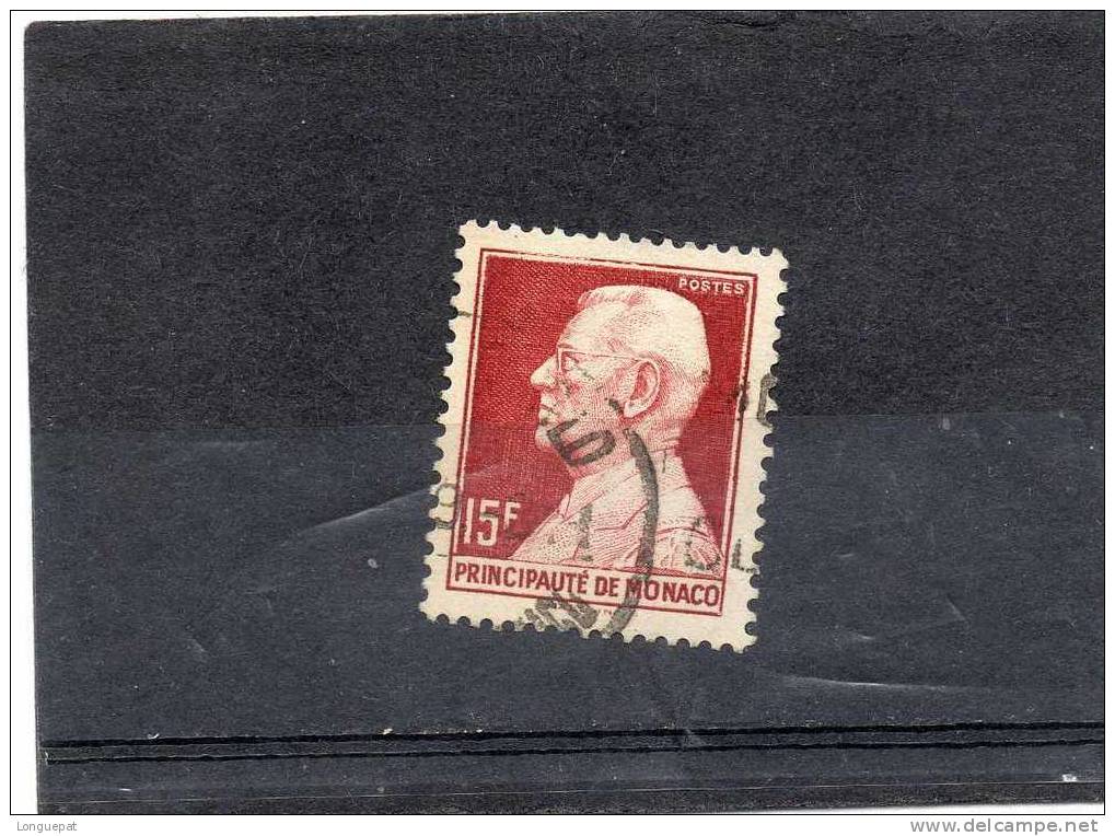 MONACO : Prince Louis II - Used Stamps