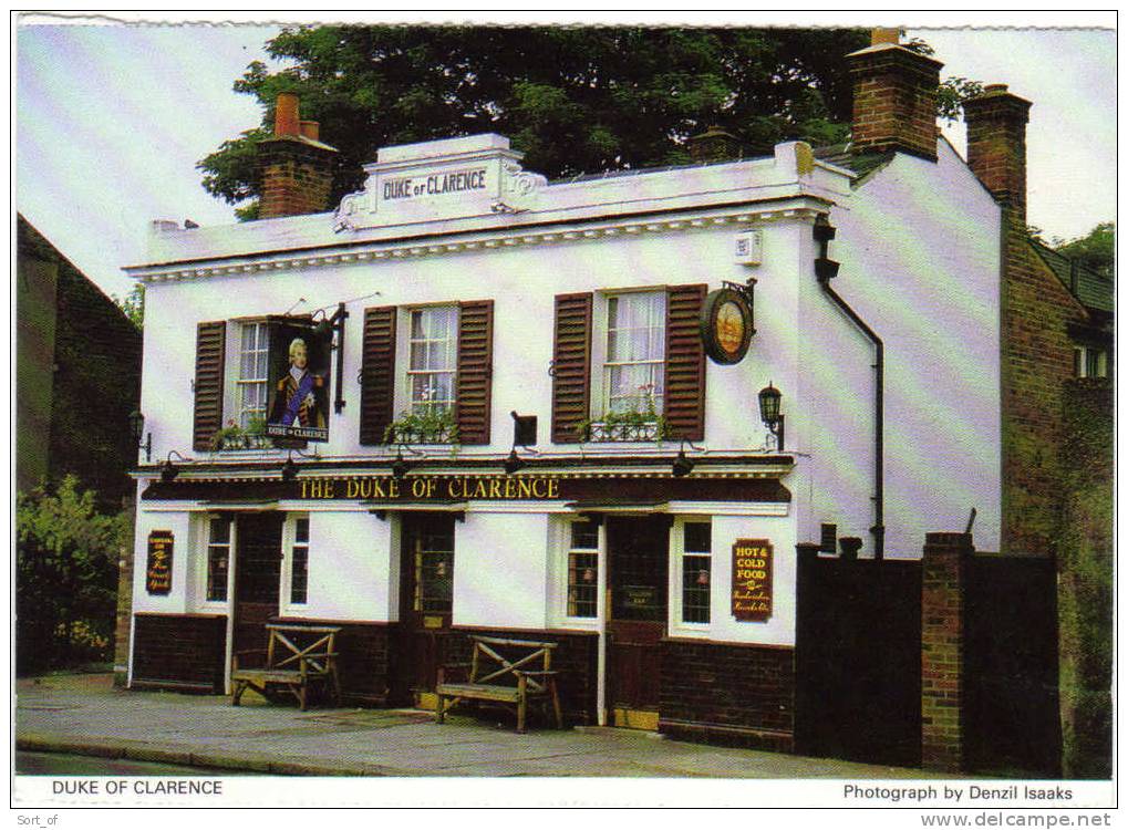 HAMPTON - THE DUKE OF CLARENCE (PUB) - F1424 - Middlesex