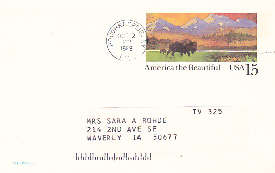 America The Beautiful - UX120 "Sweepstakes USA, Inc." - 1981-00