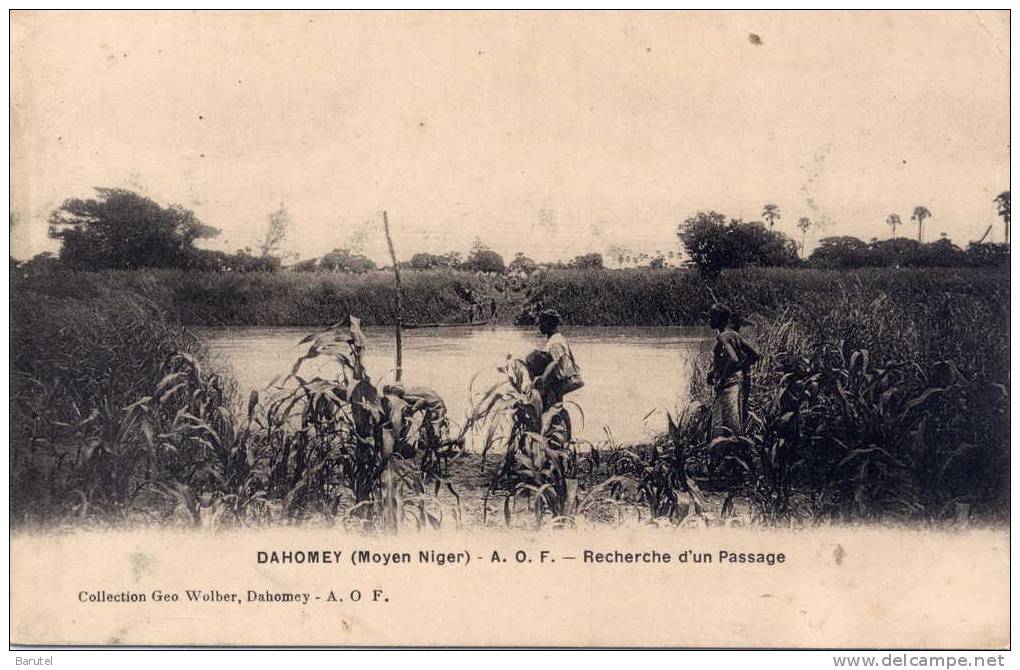 DAHOMEY [Bénin] - Moyen Niger. Recherche D´un Passage - Dahomey