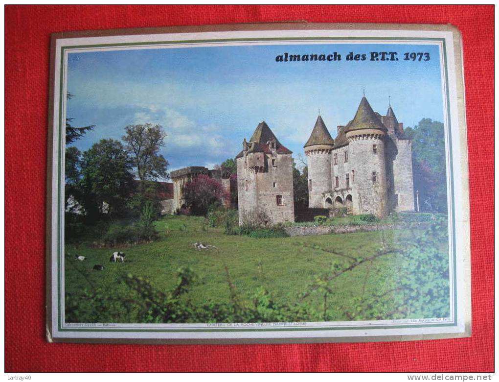 Almanach Des Ptt 1973 Landes - Grand Format : 1971-80