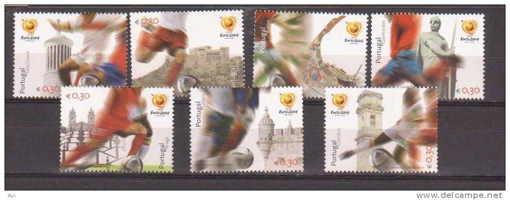 Portugal 2004 Short Set. Of 7 Stamps. MNH - Neufs