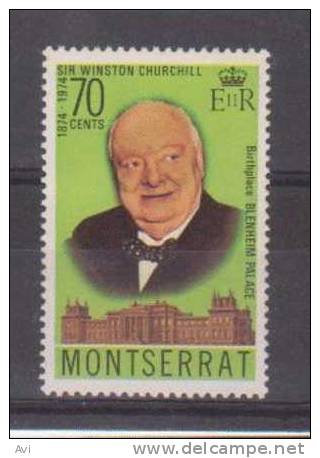 Montserrat 70c. Sir Winston Churchil .MNH - Montserrat