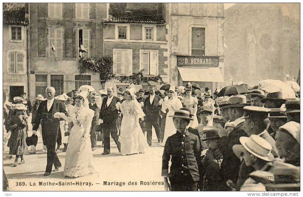 CPA - 79 - LA MOTTE-SAINT-HERAYE - Mariage Des Rosières - 158 - La Mothe Saint Heray