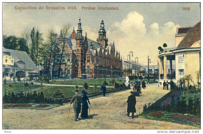 Bruxelles - Exposition De1910 - Pavillon Néerlandais - Expositions
