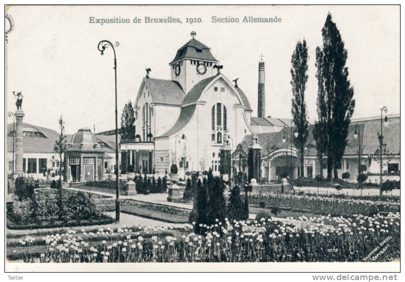 Bruxelles - Exposition De1910 - Section Allemande ( 2 ) - Expositions