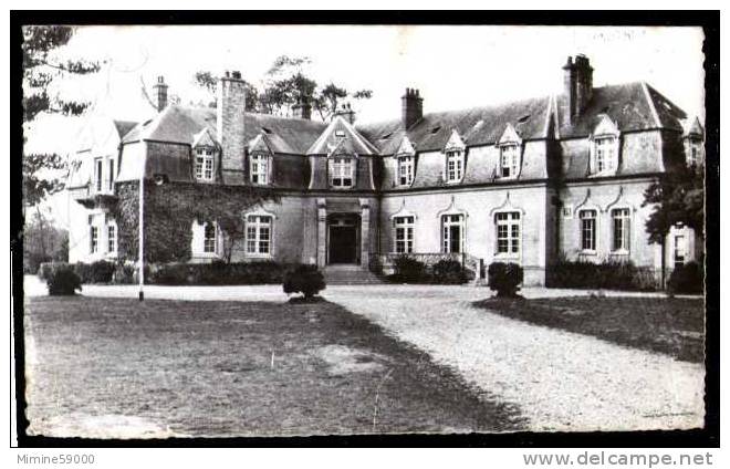 Château De La Dune Aux Loups - Colonie De Vacances Des Houillères - Monchaux - La Cour D'honneur ( R 2524 ) - Autres & Non Classés