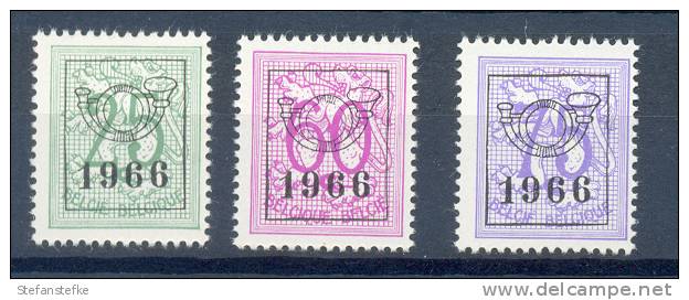 Belgie Belgique Ocb Nr :  V 1966 Lot ** MNH  (zie Scan) - Typos 1951-80 (Chiffre Sur Lion)