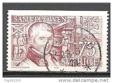 1 W Valeur Used, Oblitérée - SUÈDE - SVERIGE * 1974 - Mi 843 - N° 871-1 - Used Stamps