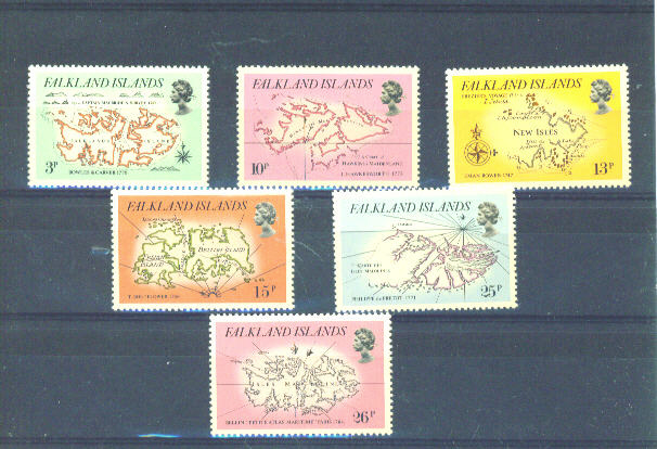 FALKLAND ISLANDS - 1981 Maps UM - Falkland Islands