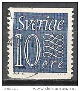 1 W Valeur Used, Oblitérée - SUÈDE - SVERIGE * 1964 - Mi 519 - N° 871-20 - Used Stamps