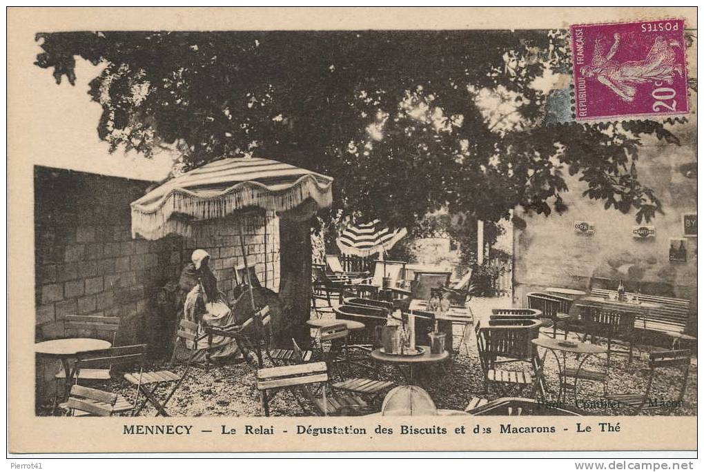 MENNECY - CAFÉ-HOTEL DE LA GARE "Le Relai" - Mennecy